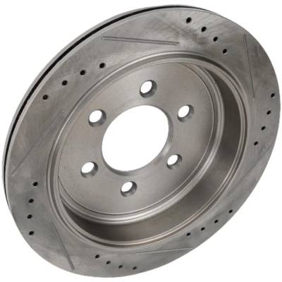 Rareelectrical - New Vented Brake Disc Compatible With Ford Lincoln Expedition Xl 8 Cyl 5.4L Expedition Max Limited 6 - Image 2