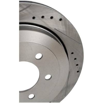 Rareelectrical - New Vented Brake Disc Compatible With Ford Lincoln Expedition Xl 8 Cyl 5.4L Expedition Max Limited 6 - Image 4
