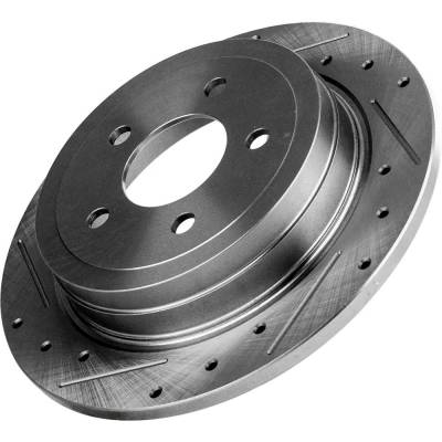 Rareelectrical - New Performance Rotor Brake Disc Compatible With Ford Explorer Sport Trac Xlt 6 Cyl 4.0L Explorer - Image 8