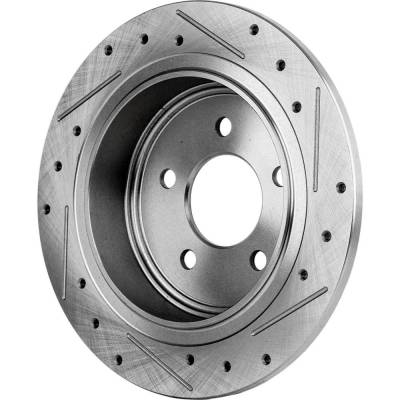Rareelectrical - New Performance Rotor Brake Disc Compatible With Ford Explorer Sport Xls 6 Cyl 4.0L Explorer Sport - Image 3