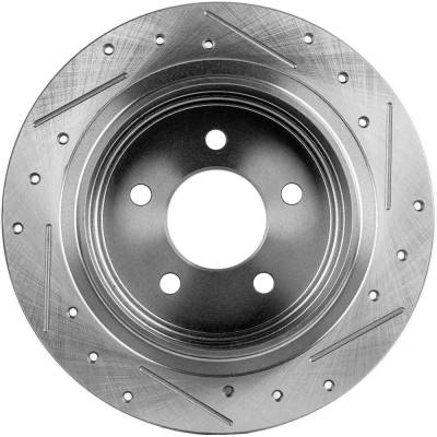 Rareelectrical - New Performance Rotor Brake Disc Compatible With Ford Explorer Sport Xls 6 Cyl 4.0L Explorer Sport - Image 4