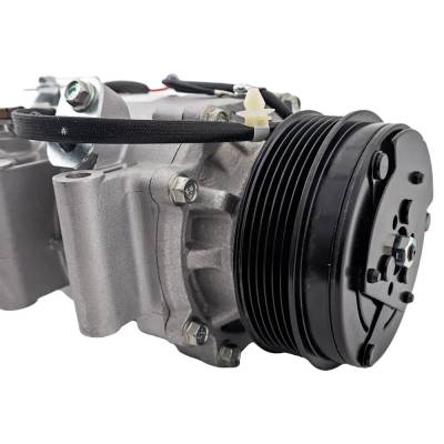 Rareelectrical - 6-Groove Pulley A/C Compressor Compatible With Acura Honda Civic Gx 4 Cyl 1.8L Civic Touring 4 Cyl - Image 6