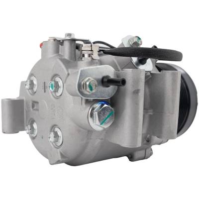 Rareelectrical - New 7-Groove Pulley A/C Compressor Compatible With Honda Civic Sport 4 Cyl 1.8L Civic Dx-G 4 Cyl - Image 3