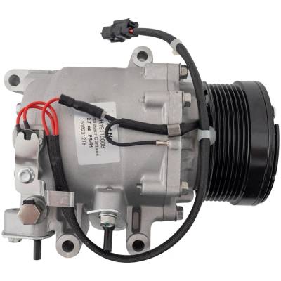 Rareelectrical - New 7-Groove Pulley A/C Compressor Compatible With Honda Civic Sport 4 Cyl 1.8L Civic Dx-G 4 Cyl - Image 4