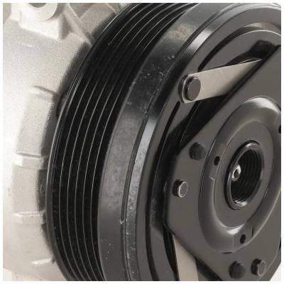 Rareelectrical - New 6-Groove Pulley A/C Compressor Compatible With Chevrolet Gmc Astro Base 6 Cyl 4.3L Safari Slt 6 - Image 2