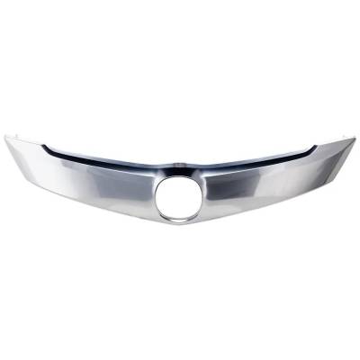 Rareelectrical - New Upper Grille Trim Compatible With Acura Tlx Sh-Awd Tlx Base 2015-2017 By 75125Tz3a01 Ac1210118 - Image 1
