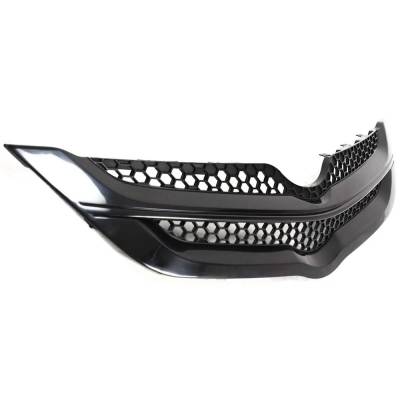 Rareelectrical - New Textured Black Grille Assembly Compatible With Toyota Yaris Base 4 Cyl 1.5L Yaris S 4 Cyl 1.5L - Image 3