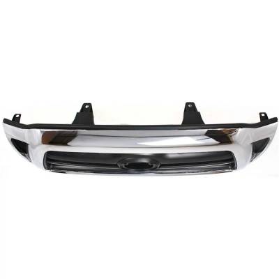 Rareelectrical - New Chrome Shell Grille Assembly Compatible With Toyota Tacoma Base 6 Cyl 4.0L Tacoma Base 4 Cyl - Image 6