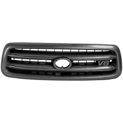 Rareelectrical - New Gray Grille Assembly Compatible With Toyota Sequoia Sr5 8 Cyl 4.7L 2001-2004 To1200242 - Image 1