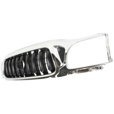 Rareelectrical - New Chrome Shell Grille Assembly Compatible With Toyota Tacoma Pre Runner 4 Cyl 2.7L Tacoma Dlx 4 - Image 2