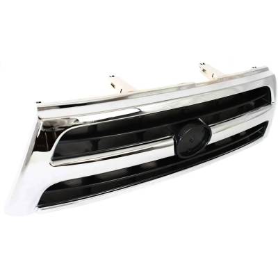 RAREELECTRICAL - New Chrome Shell Grille Assembly Compatible With Toyota 4Runner Limited 6 Cyl 3.4L 4Runner Sr5 6 Cyl - Image 3