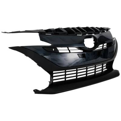 Rareelectrical - New Textured Gray Grille Assembly Compatible With Toyota Prius Prime Limited 4 Cyl 1.8L Prius Prime - Image 3
