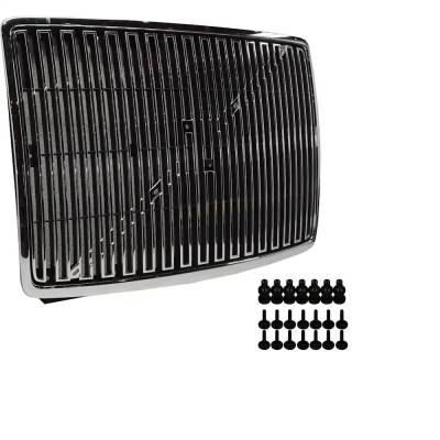 Rareelectrical - New Grille Assembly Compatible With Volvo Vn Vn64t 6 Cyl 14.0L Vnl Base 6 Cyl 14.0L Vnl Base 6 Cyl - Image 2