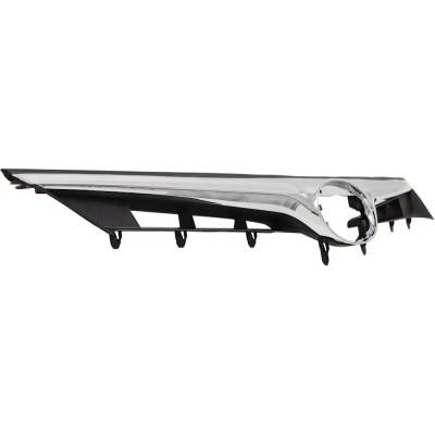 Rareelectrical - New Chrome Shell Grille Assembly Compatible With Toyota Avalon Limited 6 Cyl 3.5L Avalon Xle 6 Cyl - Image 2