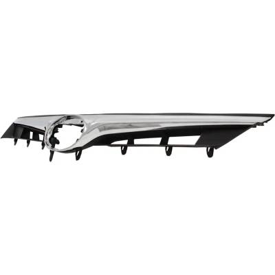 Rareelectrical - New Chrome Shell Grille Assembly Compatible With Toyota Avalon Limited 6 Cyl 3.5L Avalon Xle 6 Cyl - Image 3