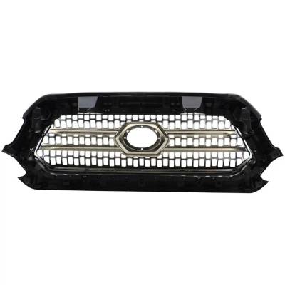 Rareelectrical - Chrome Grille Assembly Compatible With Toyota Tacoma Trd Off-Road 6 Cyl 3.5L Tacoma Trd Sport 6 Cyl - Image 5