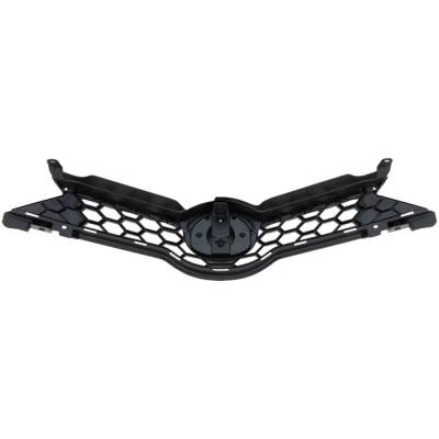 Rareelectrical - New Painted Black Grille Assembly Compatible With Scion Toyota Im Base 4 Cyl 1.8L Corolla Im Base 4 - Image 4
