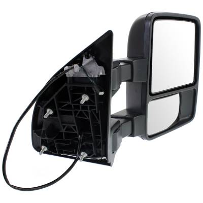 Rareelectrical - Side Mirror Compatible With 2011-2012 Ford F-250 Super Duty F-350 Super Duty F-450 F-550 6.2L 6.7L - Image 2
