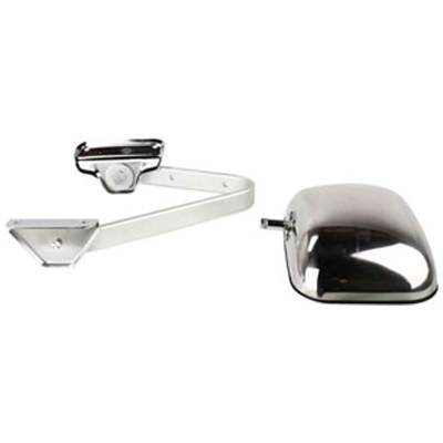 Rareelectrical - New Side Mirror Compatible With 1987-1991 Ford Bronco F-150 F-250 F-350 4.9L 5.0L I6 Left Driver - Image 3