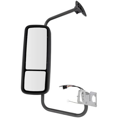 Rareelectrical - Side Mirror Compatible With 2002-2011 Freightliner Columbia Left Driver Side Replaces Jfl38el-Hd - Image 3