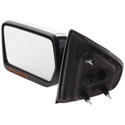 Side Mirror Compatible With 2009-2010 Ford F-150 3.5L 3.7L V6 Duratec Ti-Vct Boss Left Driver Side