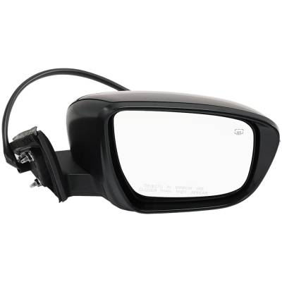 Rareelectrical - Side Mirror Compatible With 2016-2017 Nissan Rogue 2.5L 2.0L I4 Qr25de Mr20dd Right Passenger Side - Image 1