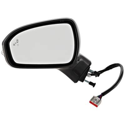 Rareelectrical - Side Mirror Fits 2013-2014 Ford Fusion 1.5L 2.0L I4 Ivct Left Driver Side Replaces Ds7z17683daptm - Image 2