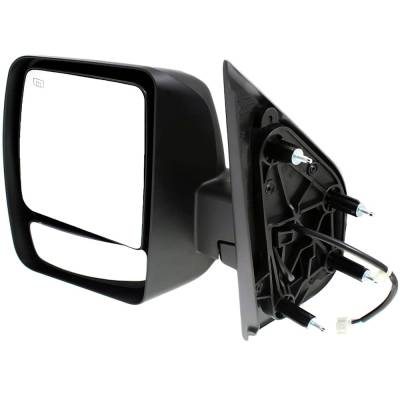 Rareelectrical - New Side Mirror Compatible With 2012-2021 Nissan Nv1500 Nv2500 Nv3500 Left Driver Side Replaces - Image 3