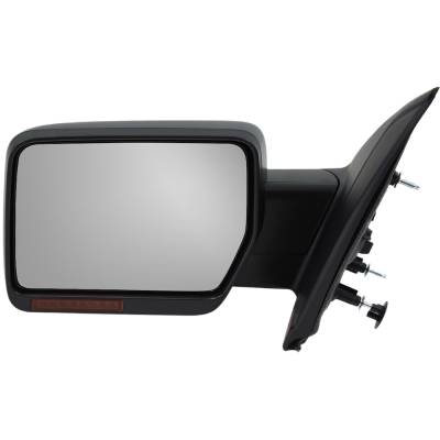 Side Mirror Compatible With 2009-2010 Ford F-150 3.5L 3.7L V6 Duratec Ti-Vct Boss Left Driver Side