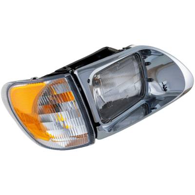 Rareelectrical - Headlight Compatible With 1996-2011 International 9200 Sba 9200I Sba Right Passenger Side Halogen - Image 2