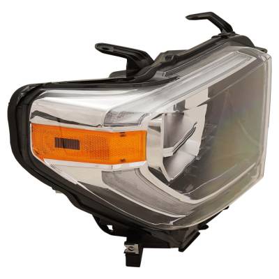 Rareelectrical - New Headlight Compatible With 2018-2021 Toyota Tundra 4.0L 4.6L V6 Right Passenger Side Led - Image 2