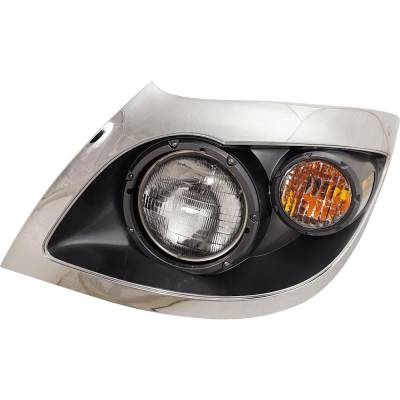 Rareelectrical - Headlight Compatible With 2008-2019 International Workstar 7600 Workstar 7700 Left Driver Side - Image 1