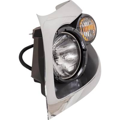 Rareelectrical - Headlight Compatible With 2008-2019 International Workstar 7600 Workstar 7700 Left Driver Side - Image 2