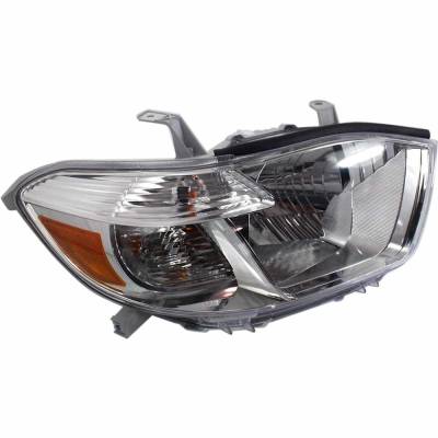 Rareelectrical - New Headlight Compatible With 2010 Toyota Highlander 2.7L 3.5L I4 Right Passenger Side Halogen - Image 3