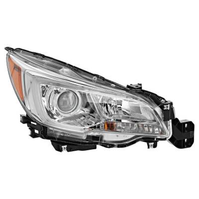 Rareelectrical - Headlight Compatible With 2015-2017 Subaru Legacy Outback 2.5L 3.6L I4 Fb25b Ez36d Right Passenger - Image 1