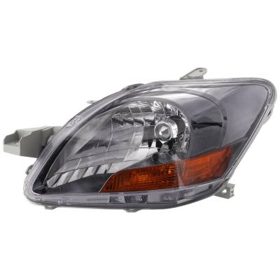 Headlight Compatible With 2007-2011 Toyota Yaris 1.5L I4 Left Driver Side Halogen Rept100118 106Hp