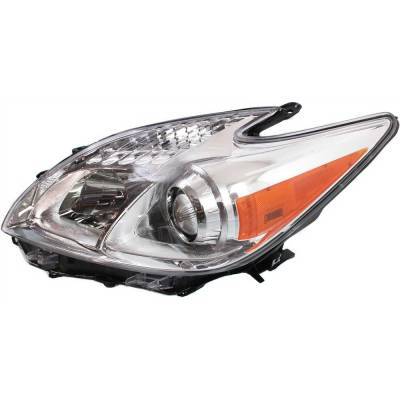 Rareelectrical - Headlight Compatible With 2012-2015 Toyota Prius 1.8L I4 Left Driver Side Halogen Rept100358 134Hp - Image 2