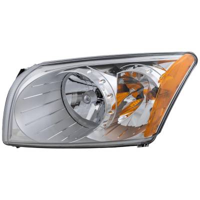 Rareelectrical - Headlight Compatible With 2007-2012 Dodge Caliber 2.0L 2.4L I4 Ecn Ed3 Ece Left Driver Side Halogen - Image 2