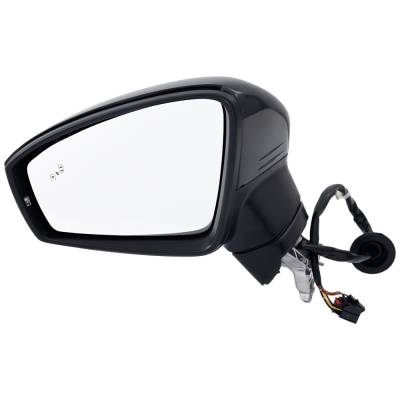 New Side Mirror Compatible With 2018-2021 Volkswagen Tiguan 2.0L I4 Ea888 Left Driver Side Vw74el-S