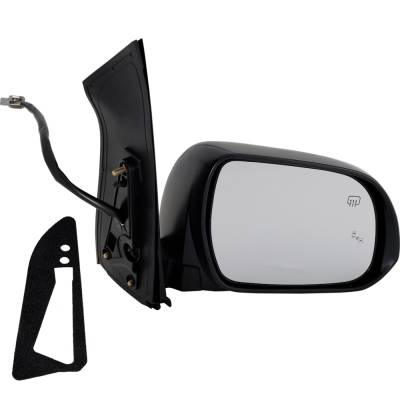 Rareelectrical - Side Mirror Compatible With 2015-2017 Toyota Sienna 2.7L 3.5L I4 Right Passenger Side 296Hp Replaces - Image 1