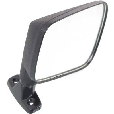 Rareelectrical - Side Mirror Compatible With 1980-1993 Volkswagen Cabriolet Jetta Rabbit Scirocco Right Passenger - Image 2