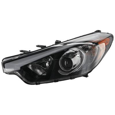 Headlight Compatible With 2014-2016 Kia Forte 2.0L 1.6L I4 Left Driver Side Halogen Repk100170q