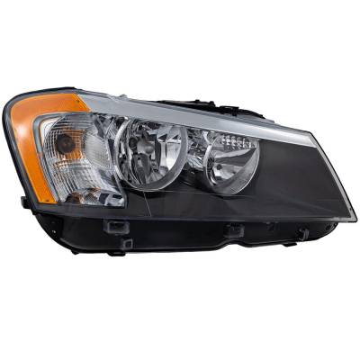 Rareelectrical - Headlight Compatible With 2011-2014 Bmw X3 2.0L 3.0L I4 N20 N55 Right Passenger Side Halogen - Image 2