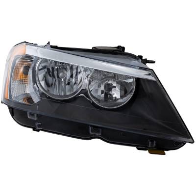 Rareelectrical - Headlight Compatible With 2011-2014 Bmw X3 2.0L 3.0L I4 N20 N55 Right Passenger Side Halogen - Image 3