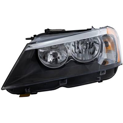 Rareelectrical - Headlight Compatible With 2011-2014 Bmw X3 2.0L 3.0L I4 N20 N55 Left Driver Side Halogen Repb100180q - Image 3