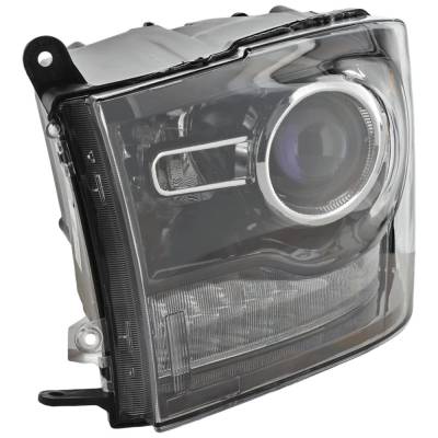 Rareelectrical - Headlight Compatible With 2013-2014 Ram 1500 2500 3500 3.6L 5.7L V6 Left Driver Side Halogen - Image 2