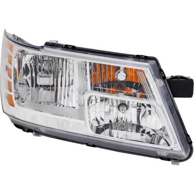 Rareelectrical - New Headlight Compatible With 2009-2020 Dodge Journey 2.4L 3.6L I4 Tigershark Right Passenger Side - Image 1