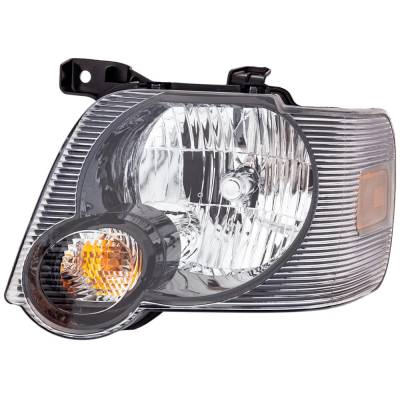 Headlight Compatible With 2006-2010 Ford Explorer 4.0L 4.6L V6 Left Driver Side Halogen Repf100102