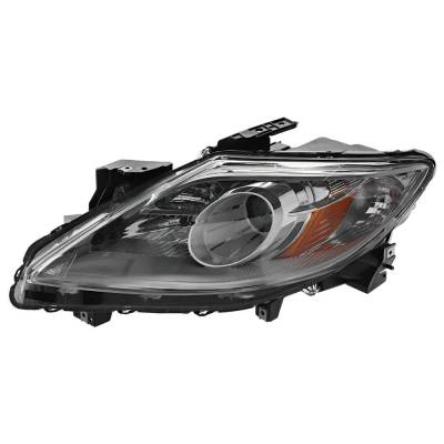 Headlight Compatible With 2010-2012 Mazda Cx-9 3.7L V6 Left Driver Side Halogen Repmz100124q 273Hp
