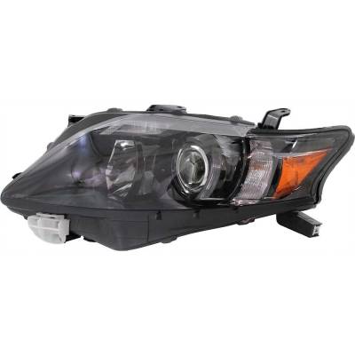 Rareelectrical - New Headlight Compatible With 2010-2012 Lexus Rx350 3.5L V6 Left Driver Side Halogen Repl100138 - Image 1